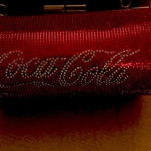 Rhinestone Coke can purse